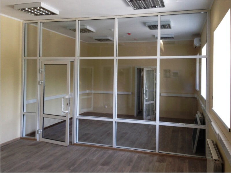 Алюминиевые перегородки