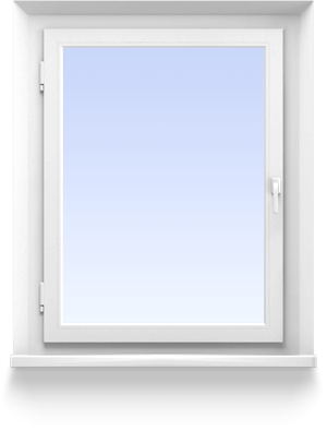 окно одностворчатое