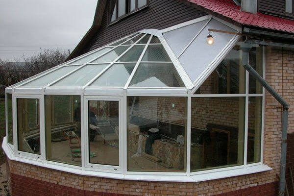 Остекление зимнего сада